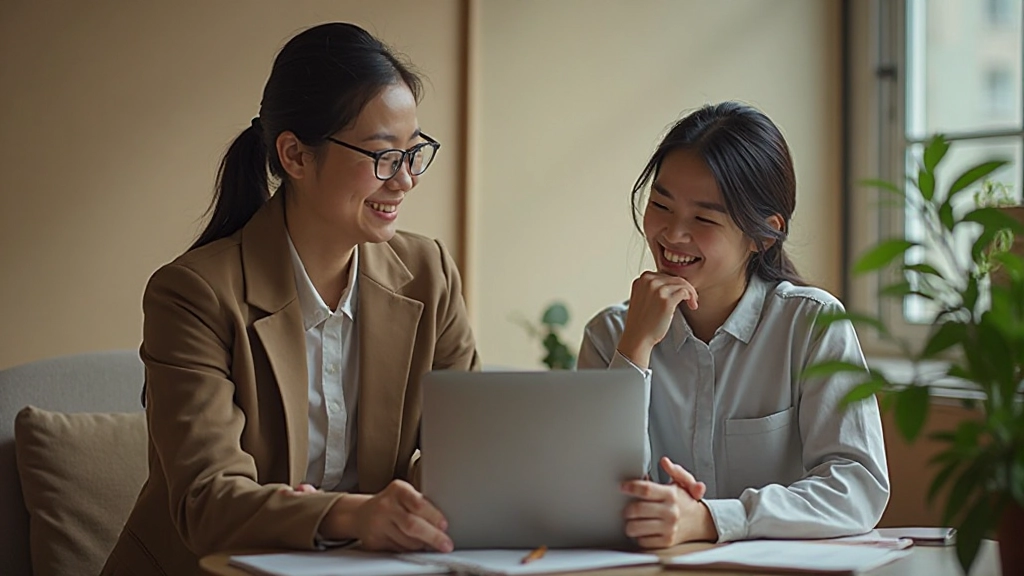 One-on-one mentorship session at Learning Joy Journey Ltd
